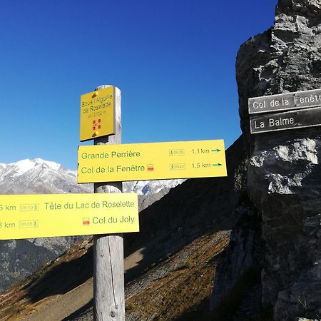 Chambres Et Tables D'Hotes Le Choton A Nono - Col Du Joly Beaufortain Hauteluce Luaran gambar