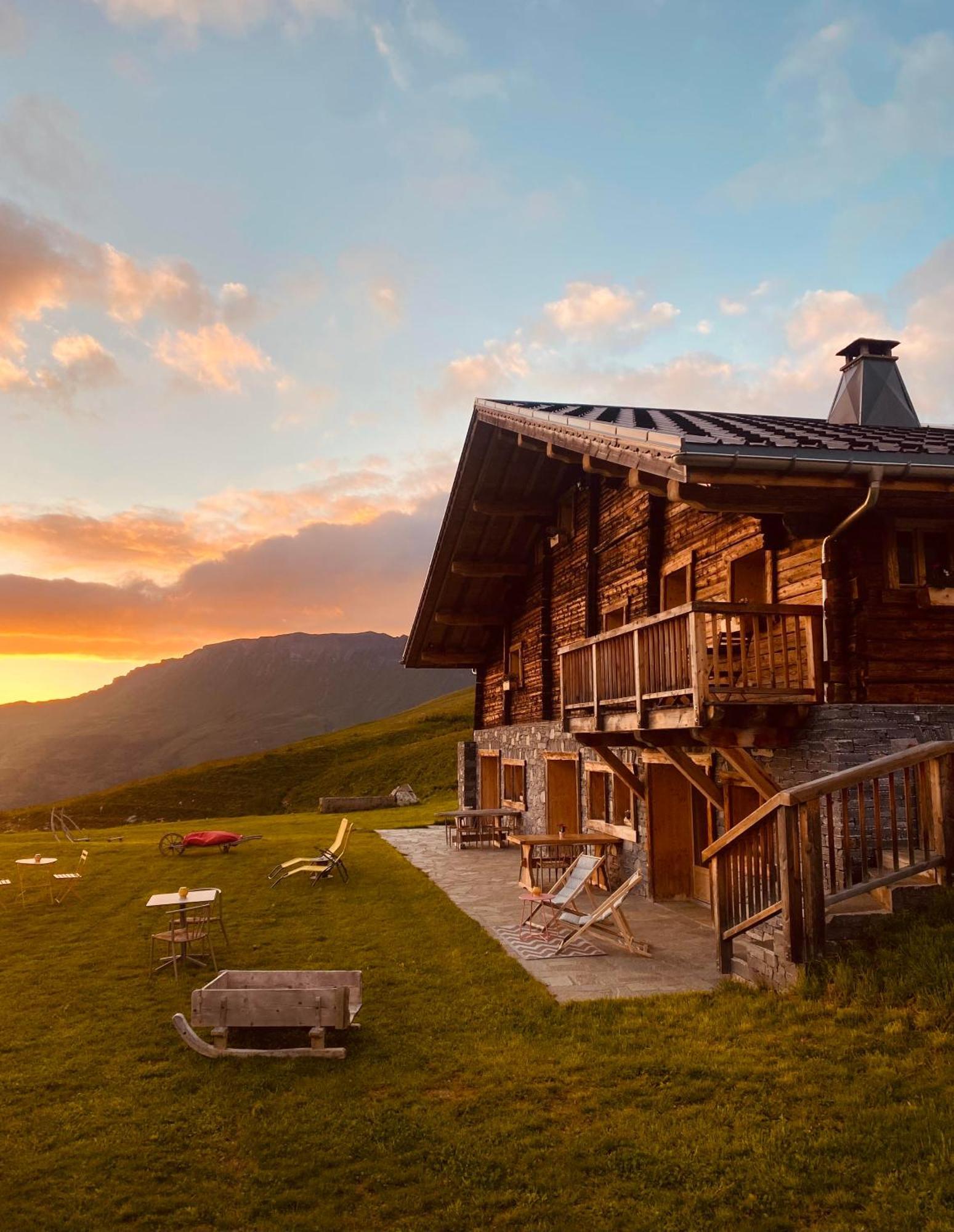 Chambres Et Tables D'Hotes Le Choton A Nono - Col Du Joly Beaufortain Hauteluce Luaran gambar